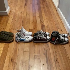 Bundle of boys shoes, size 13.